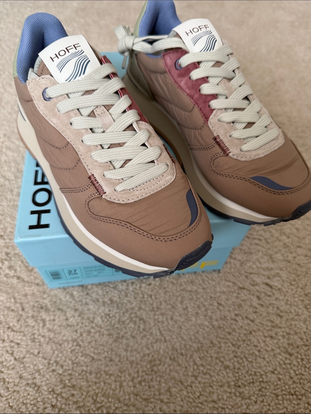 Hoff Track & Field Taupe  Sneaker